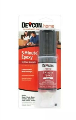 Devcon Home  5 Minute  High Strength  Epoxy  0.84 oz.