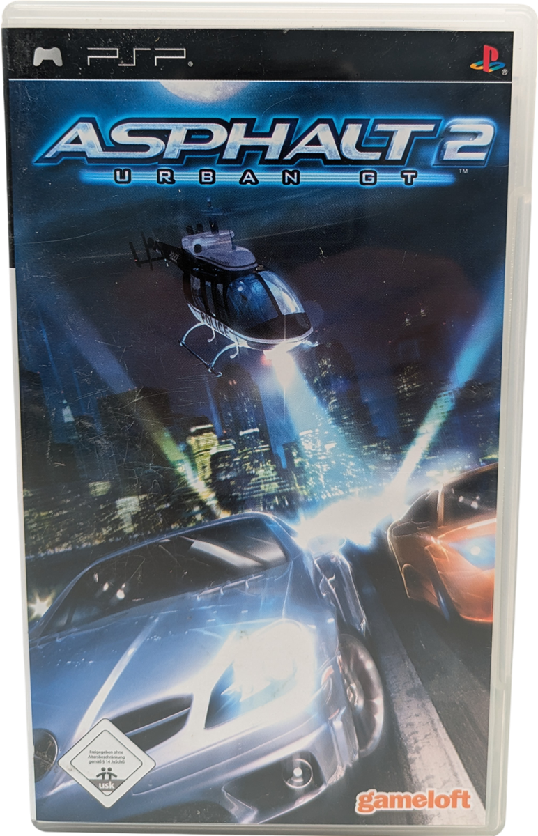 Asphalt Urban GT 2 - PSP Spiel - Guter Zustand
