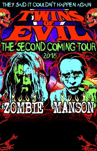 Marilyn Manson & Rob Zombie Twins Of Evil Tour Concert
