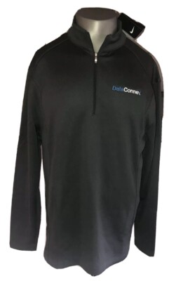 Nike Golf Data Connex  Full-Zip  Men's Jacket (Charcoal Gray, X-Large)