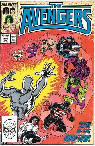 The Avengers Comic Book #290 Marvel Comics 1988 NICE COPY E