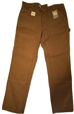 New! Carhartt B01 Heritage Dungaree pants. 40 x 32. Brown Tan. Made in USA