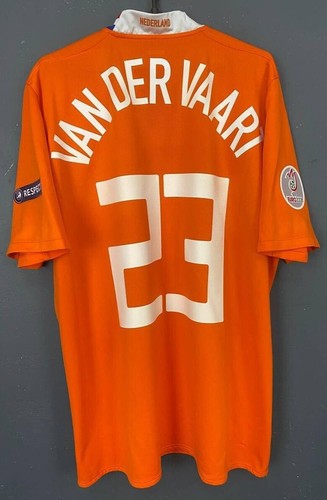 2010 オランダ代表 No.23 VAN DER VAART ユニフォーム VAN DER VAART HOLLAND 2008/2010 NETHERLANDS SOCCER FOOTBALL