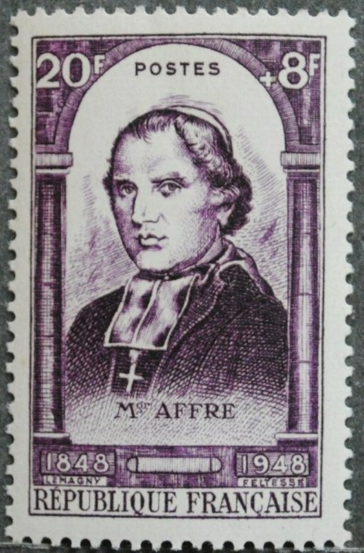 1948 France Timbre Y & T NÂ° 802 Neuf * * Sans Charniere 