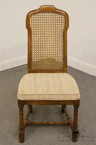 DREXEL HERITAGE Italian Provincial Cane Back Dining Side Chair 132-831