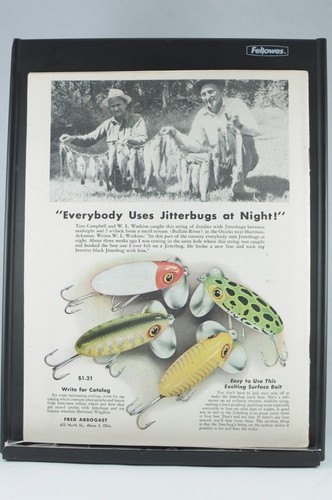 Hunting and Fishing February 1945 VTG Antique Magazine