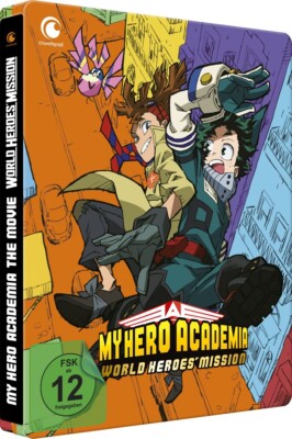 My Hero Academia - World Heroes' Mission - Steelbook - Limited - DVD - NEU
