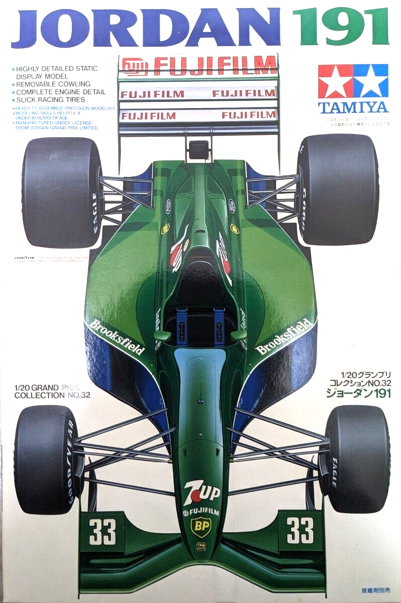 Tamiya 1/20 Jordan 191 1991 Grand Prix Collection Series No Tamiya 1/20 Jordan 191 1991 Grand Prix Collection Series No