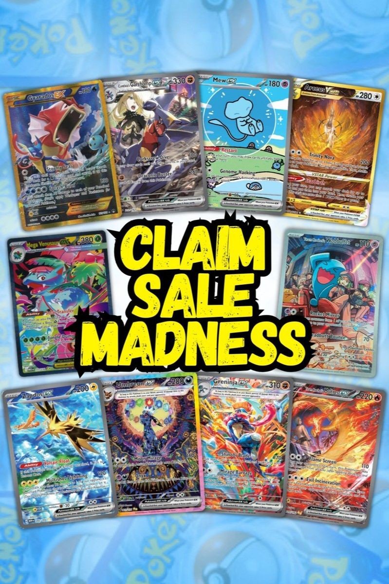 🔥Mega Binder Claim Sale🔥 | eBay Live UK