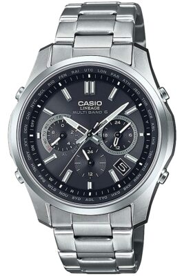 Pre-owned Casio Lineage Liw-m610tse-1ajf Solar Radio Men's Watch Titanium Analog