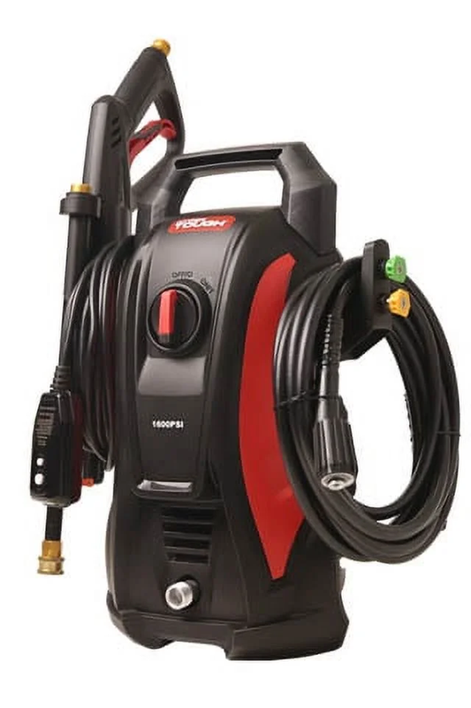PRESSURE POWER WASHER Electric 1600 PSI for Household, Cars, Patios, Driveways