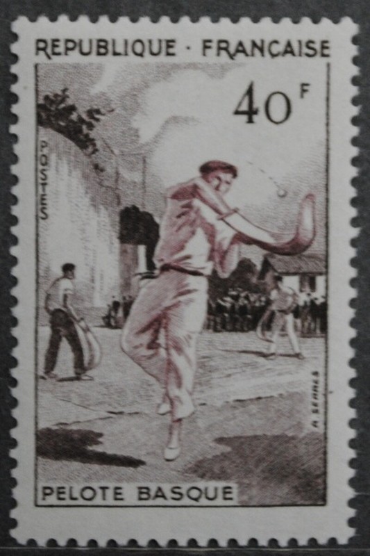 1956 France Y & T NÂ° 1073 Neuf *  Avec Trace De Charniere