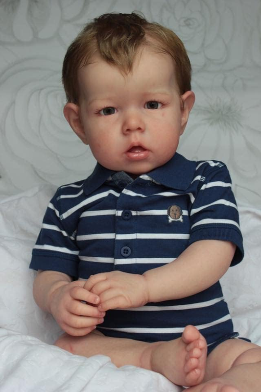 That Look Real Boy 20 Inch Reborn Toddler Dolls Alive Silicone