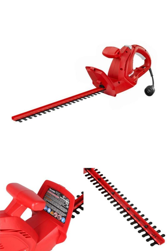 NEW Electric Hedge Trimmer 17 in. 2.7 Amp Garden Trimming Outdoor Cutting Tool