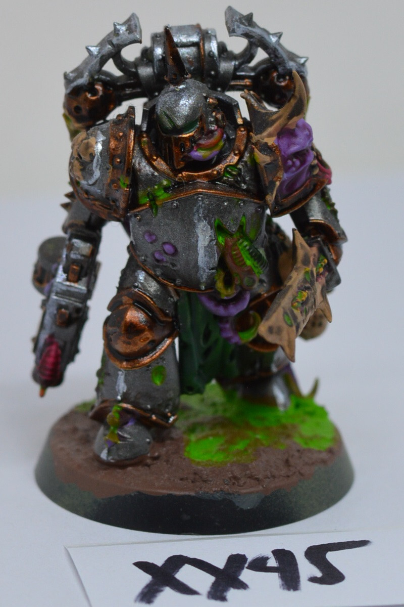 Warhammer 40k, Death Guard, Nurgle, Plague Marine, Lot #XX45