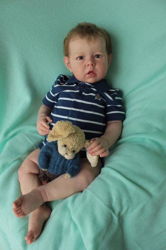 Baby Reborn Dolls That Look Real Boy 20 Inch Reborn Toddler Dolls Alive Silicone