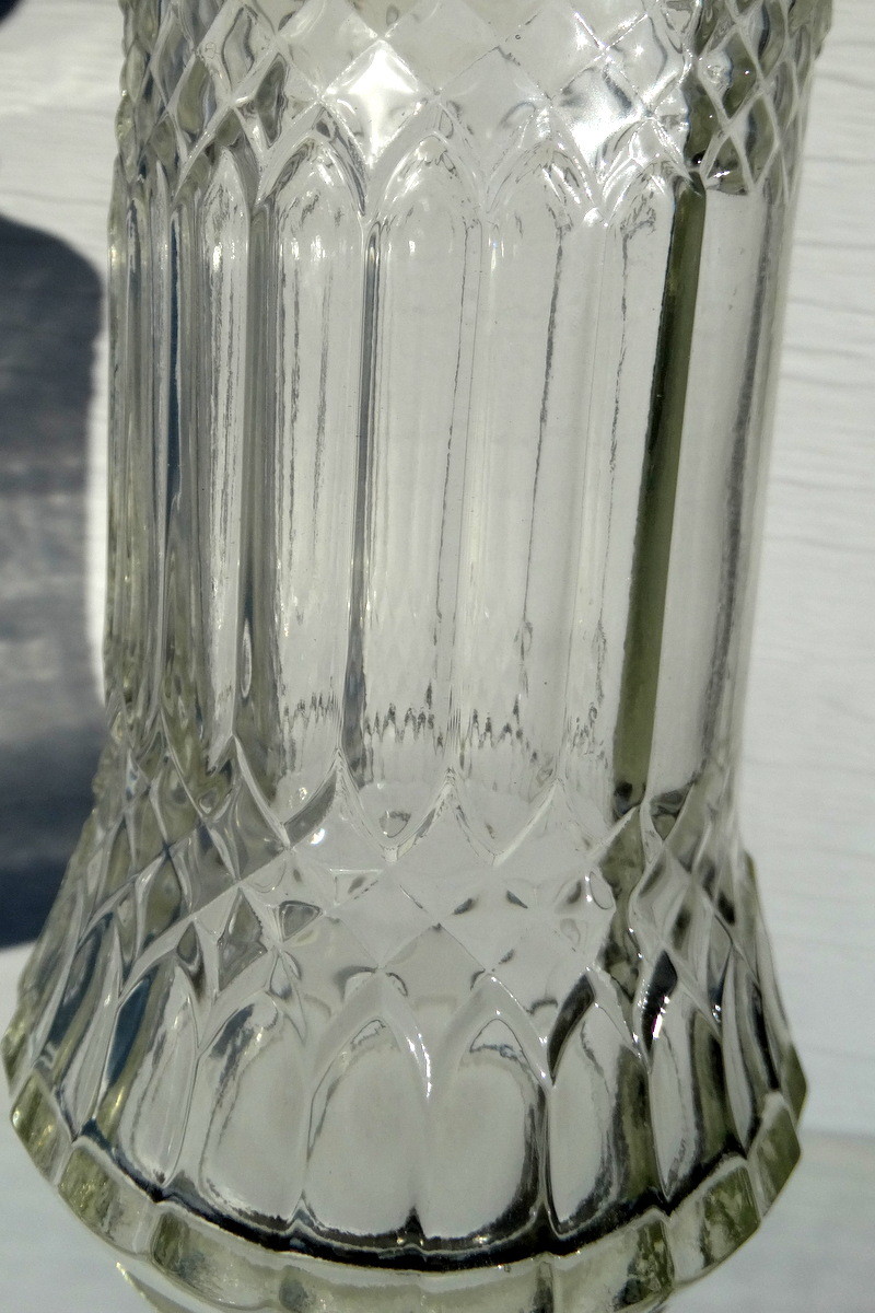 Scarce Fancy Cologne Perfume Dresser Bottle, Late 1800s, Mint