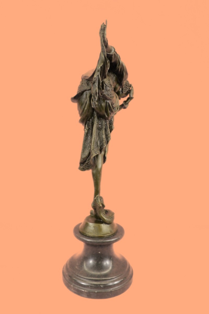 SIGNED BRONZE ART NOUVEAU DECO CHIPARUS STATUE FIGURINE SCULPTURE ART FIGURE
