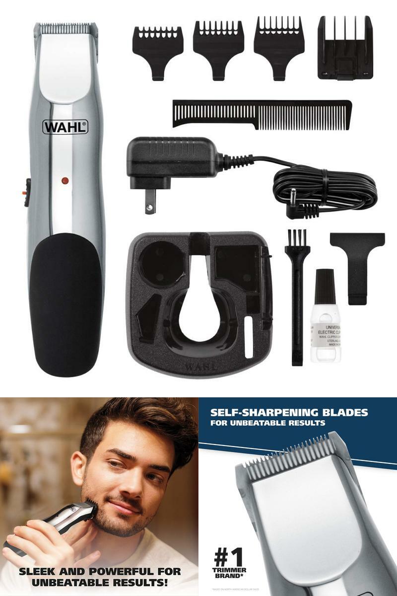 Cordless Hair Clippers Trimmer Shaver Mens Hair Beard Cutting Machine Stubble Us