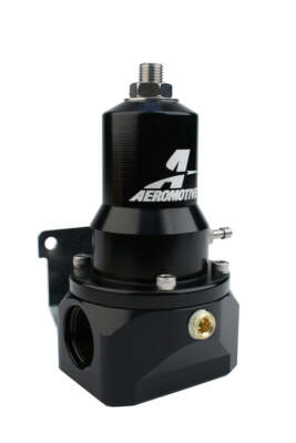 Aeromotive 13132 Regulator - 0 PSI - .500 Valve - 2x AN-10 Inlets / AN-10 Bypass