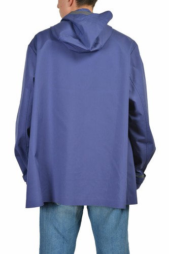 Pre-owned Gucci Men's Blue Full Zip Hooded Casual Jacket Size Us 2xl It 56