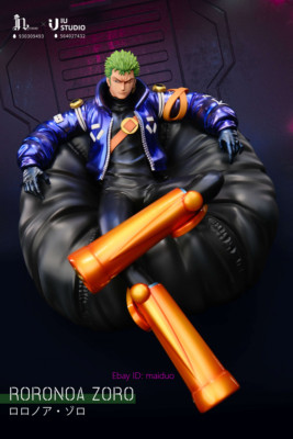 Roronoa Zoro on sofa Resin IN IU Studio One Piece Collectibles Presale