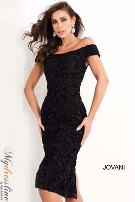 Pre-owned Jovani 04763 Evening Dress Lowest Price Guarantee Authentic In Black