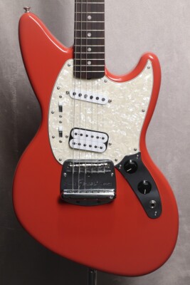 Fender Kurt Cobain Jag-Stang Fiesta Red Rosewood Fingerboard with gig bag