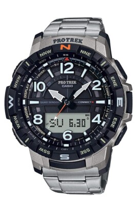 CASIO PRO TREK PRT-B50T-7JF Climber Line Bluetooth Watch 50.8mm With Box