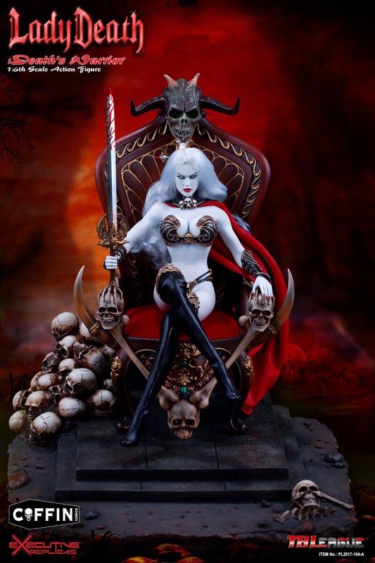 TBLeague Coffin Comics Lady Death: Death's Warrior Deluxe Version