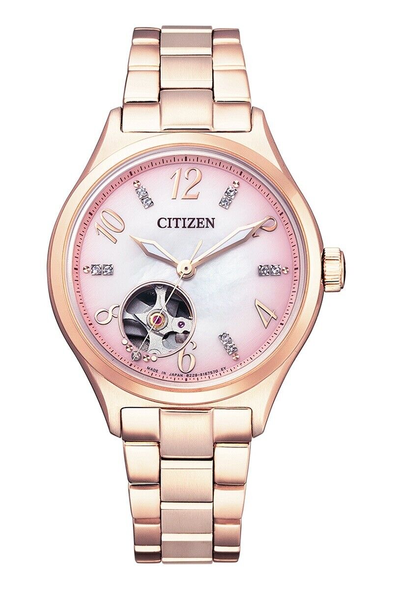 Pre-owned Citizen Collection Woman Watch Pc1005-87x Mechanical Automatic