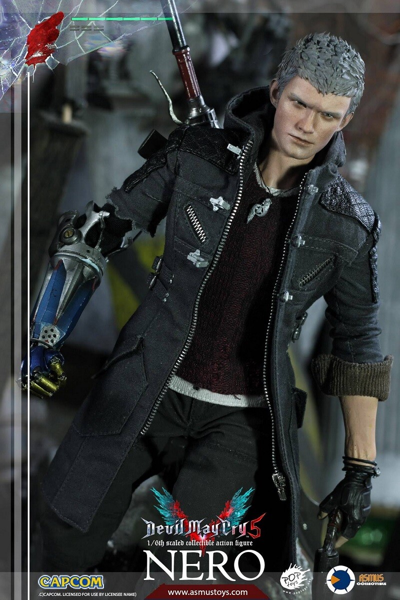 asmustoys デビルメイクライ ネロ1/6フィギュア ASMUS TOYS THE DEVIL MAY CRY SERIES NERO (DMC V) 1/6th