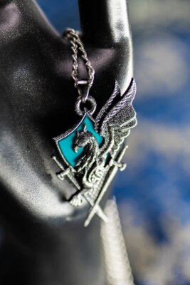 FF16 Benedikta Harman Cosplay Necklace Promise Wing Necklace Props Accessories