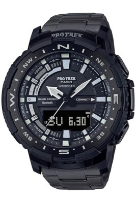 Casio PRO TREK Connected PRT-B70YT-1JF Bluetooth Mobile Titanium Band Men Wa_JP