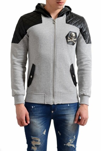 Baño Costa Definir Philipp Plein Homme Limited Edition Men'S Gray Full Zip Hoodie Size S M L  2XL | eBay