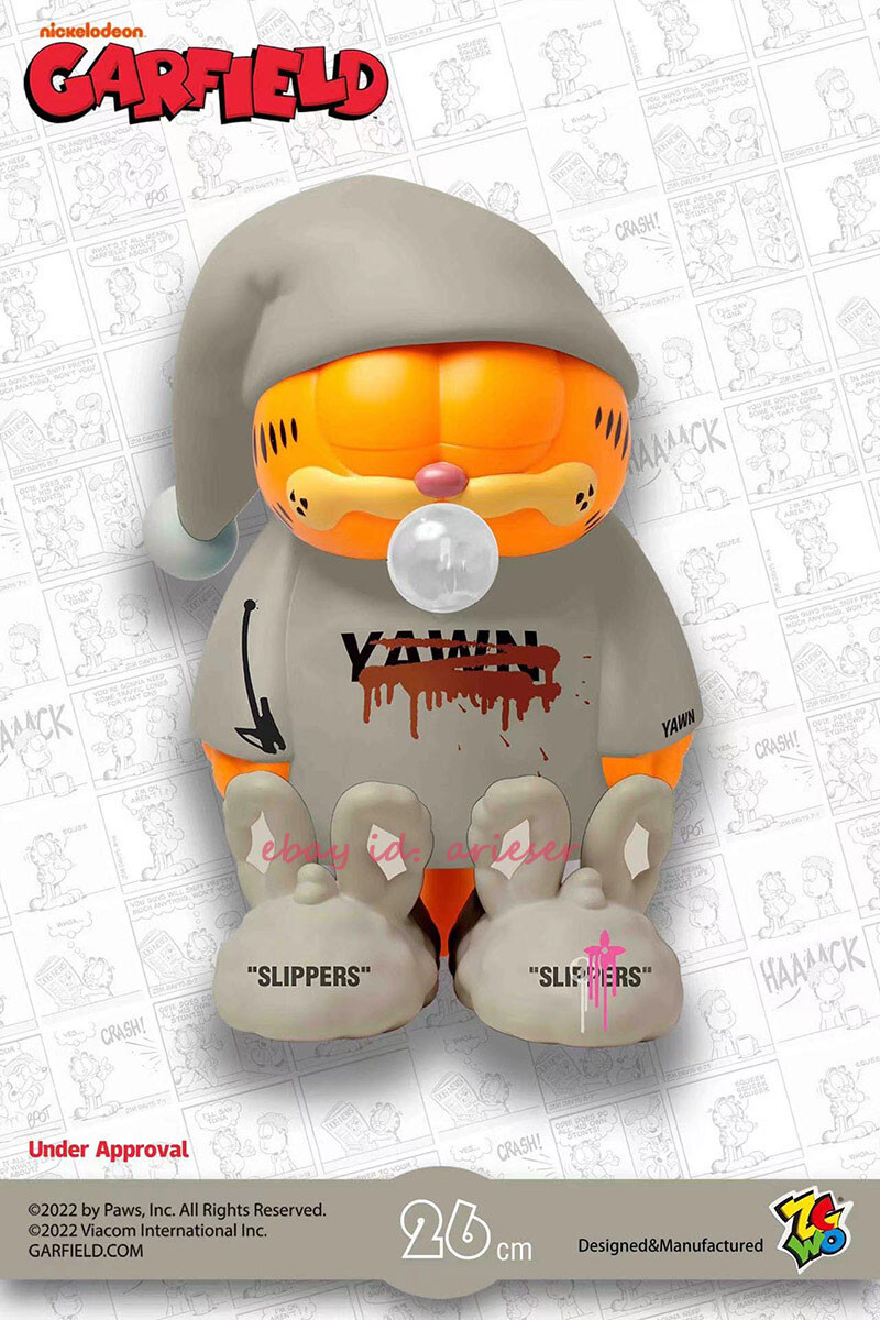 ZCWO Garfield - YAWN 26cm フィギュア ZC463 s-l1200.jpg