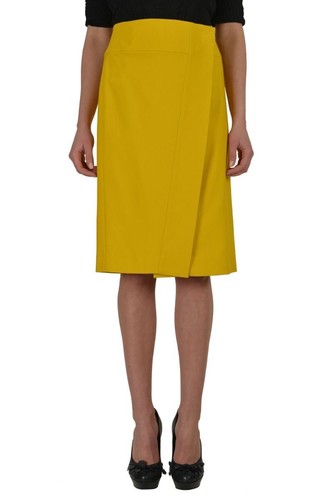 【関税＆送料込み】Maison Margiela Pencil Skirt Clothing Maison Martin Margiela Womens Stretch-Cotton Drill Pencil