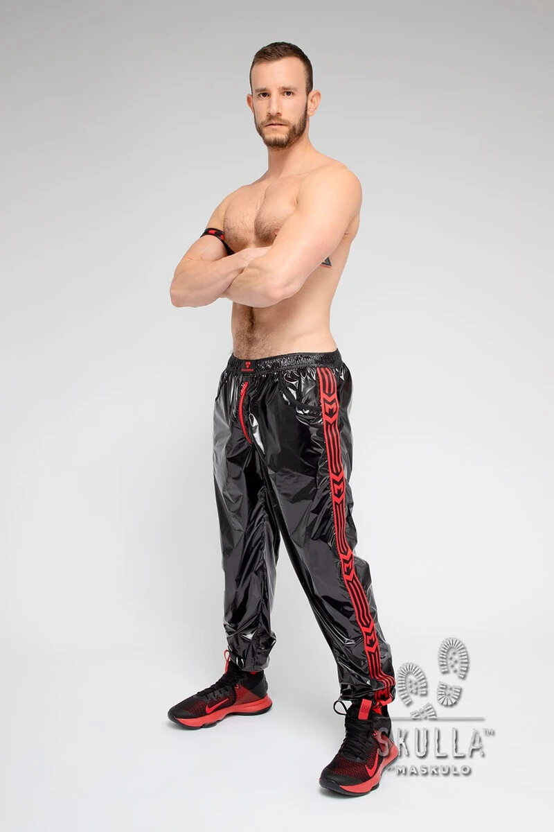 上質で快適 Maskulo Skulla Bulldog Harnas L-XL Red i9tmg.com.br