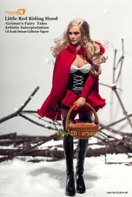 1/6 Little Red Riding Hood 赤ずきんtbleague 1/6 LOLITA Little Red Riding Hood Dress Set For 12