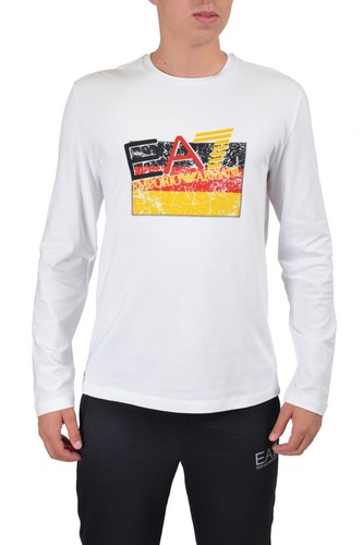 Tシャツ・カットソー EMPORIO ARMANI Men T-shirt White 6D1TD71JOCZ 01C2 Tシャツ・カットソー EMPORIO ARMANI Men T-shirt White