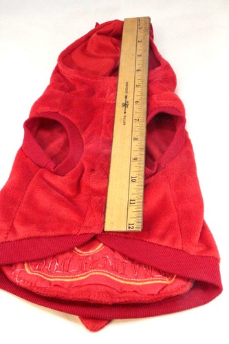 DEVILISH DOG COSTUME small outfit Sewn-in hood Complete w horns New w tags SMALL