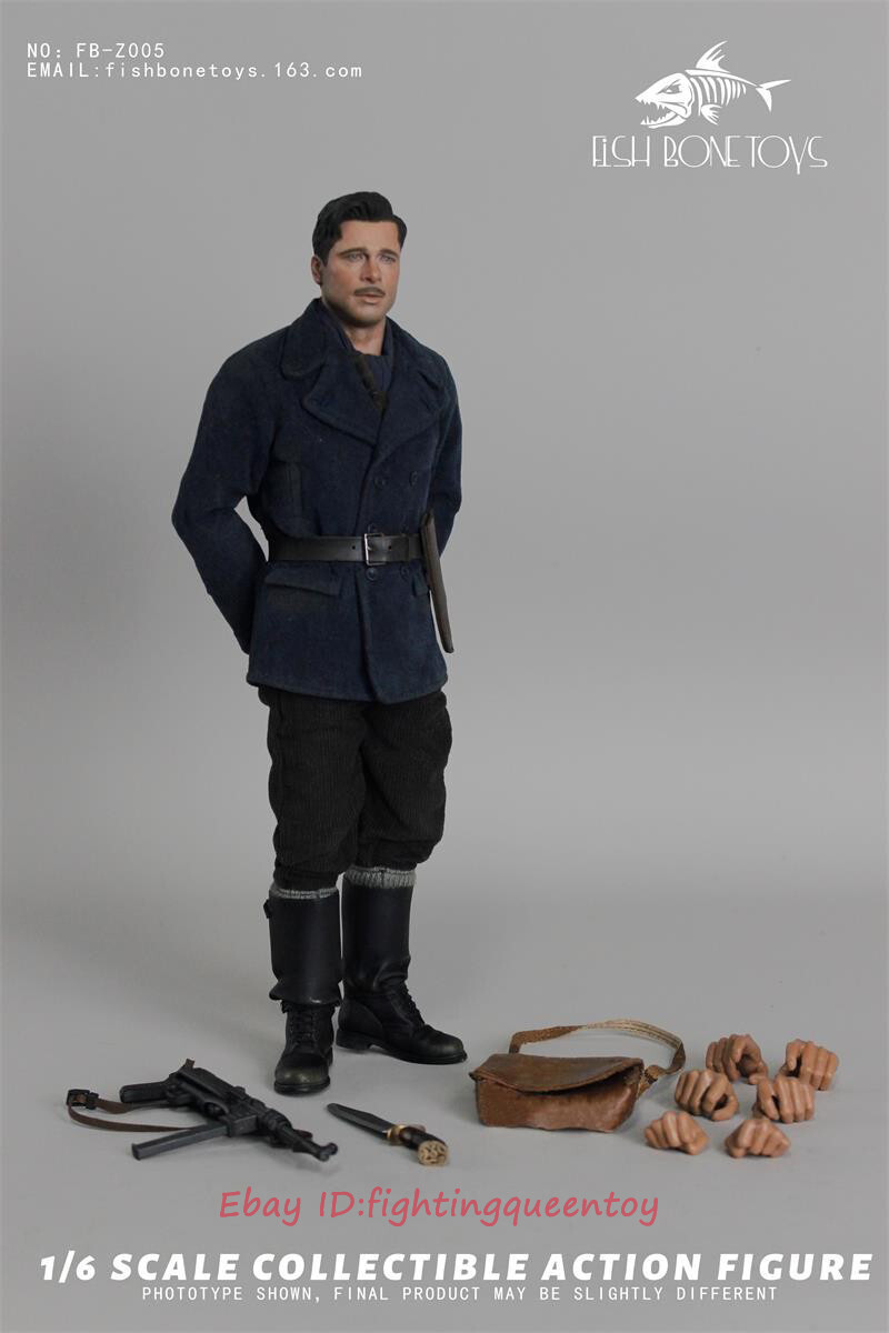 FISH BONETOYS 1/6 アルド  FB-Z005 FISH BONETOYS FB-Z005 Inglourious Basterds Lt. Aldo Raine 1