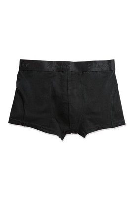 stretch cotton mens mans black or white boxers boxer shorts