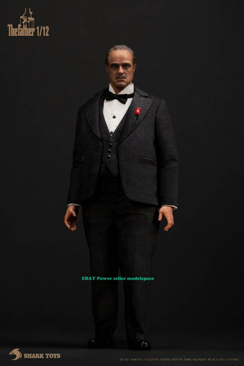 SHARK TOYS ゴッドファーザー Godfather 1/12 フィギュア 1/12 SHARK TOYS Godfather Vito Corleone Action Figure