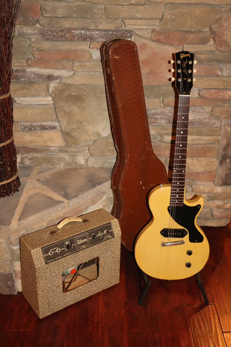 1957 Gibson Les Paul TV Junior & Matching Amplifier (GIE1055)