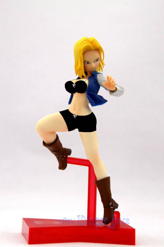 Dragon Ball Z Android 21 Figure Battle Model PVC Statue No Bra No Box
