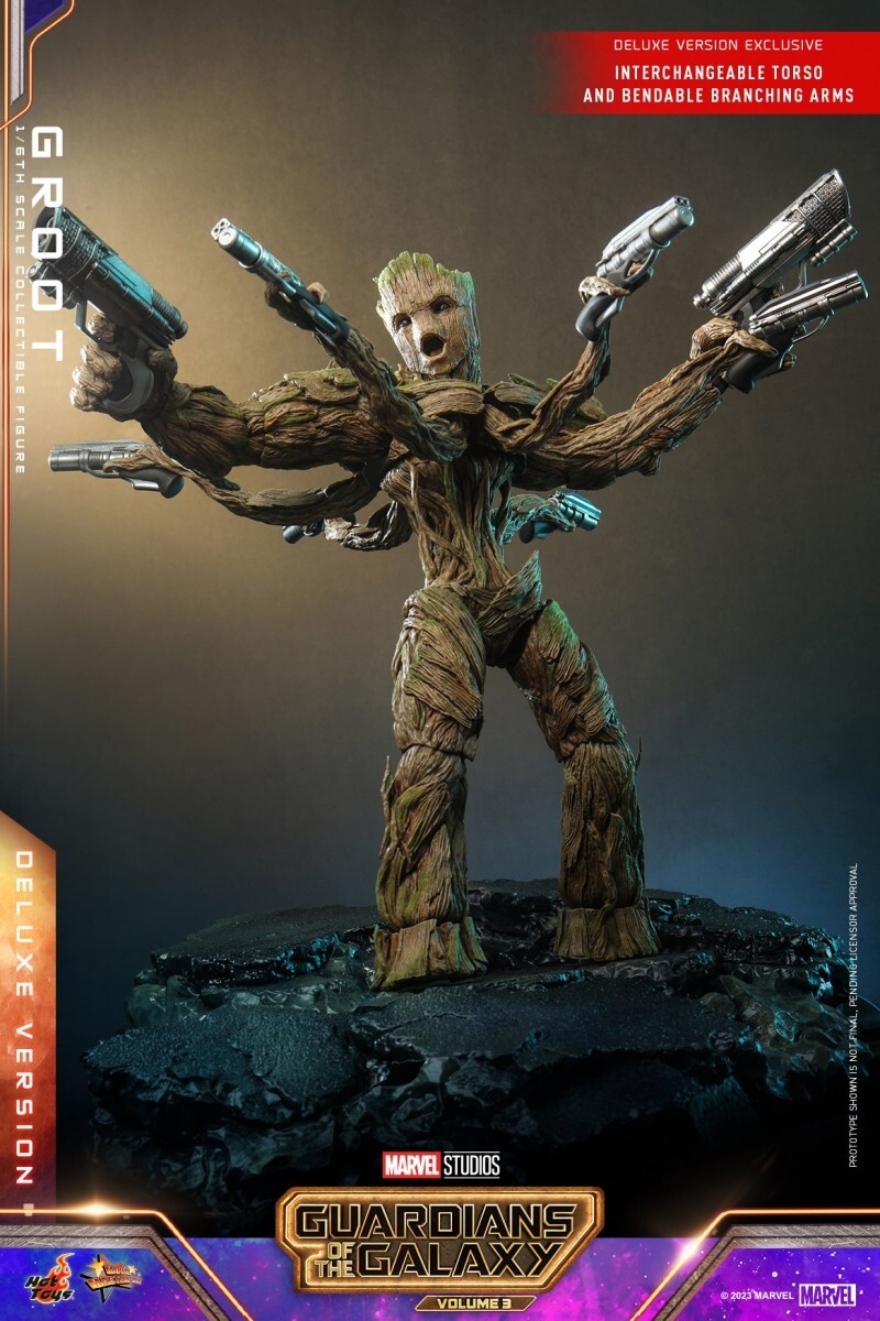 ホットトイズ MMS707 ガーディアンズ・オブ・ギャラクシー3グルート DX版 Hot Toys MMS707 GUARDIANS OF THE GALAXY VOL. 3 1/6 Groot