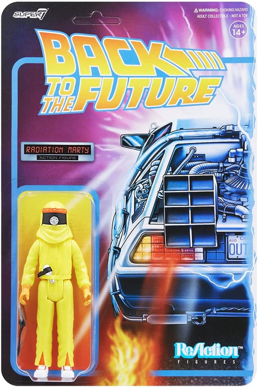 Back to the Future: Marty Mcfly (Radiation Suit) Reaction Figure Multicolor
