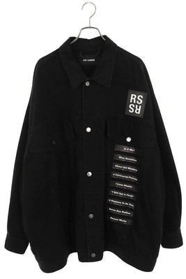 RAF SIMONS Size: SizeM 18SS 181-723 Power Aesthetics Oversized Print