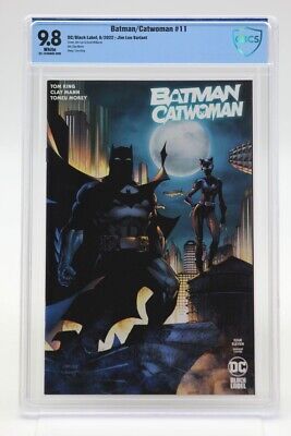 Batman Catwoman (2021) #11 Jim Lee Variant Cover B CBCS 9.8 Blue Label White Pgs